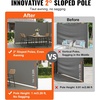 image:imageVEVOR Retractable Side Awning UV 50 118 x 71 Retractable Patio Screen Waterproof 280 g Thicken Folding Room Divider Wind Screen for Privacy Garden Outdoor Patio and Terrace BlackGray