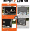 image:imageVEVOR Retractable Side Awning UV 50 118 x 71 Retractable Patio Screen Waterproof 280 g Thicken Folding Room Divider Wind Screen for Privacy Garden Outdoor Patio and Terrace BlackBlack