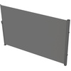 image:imageVEVOR Retractable Side Awning UV 50 118 x 71 Retractable Patio Screen Waterproof 280 g Thicken Folding Room Divider Wind Screen for Privacy Garden Outdoor Patio and Terrace BlackGray