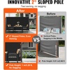 image:imageVEVOR Retractable Side Awning UV 50 118 x 71 Retractable Patio Screen Waterproof 280 g Thicken Folding Room Divider Wind Screen for Privacy Garden Outdoor Patio and Terrace BlackBlack