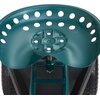 image:imageVEVOR Rolling Garden Cart with Seat Metal Rolling Garden Work Seat with Wheels Supports up to 400 LBS Heavy Duty Gardening Cart Scooter Outdoor Wagon amp Stool on Wheels for Lawn Patio BackyardGreen