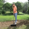 image:imageVEVOR Rolling Lawn Aerator 15 in Manual Push Aerator Roller with 42 Spikes amp 60 in Long Handle Fillable Drum for Added Weight HeavyDuty Lawn Soil Penetrator for Garden Yard Compacted SoilsRolling