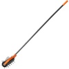 image:imageVEVOR Rolling Lawn Aerator 15 in Manual Push Aerator Roller with 42 Spikes amp 60 in Long Handle Fillable Drum for Added Weight HeavyDuty Lawn Soil Penetrator for Garden Yard Compacted SoilsRolling