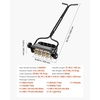 image:imageVEVOR Rolling Lawn Aerator 15 in Manual Push Aerator Roller with 42 Spikes amp 60 in Long Handle Fillable Drum for Added Weight HeavyDuty Lawn Soil Penetrator for Garden Yard Compacted SoilsRolling Weighted Pro
