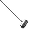 image:imageVEVOR Rolling Lawn Aerator 15 in Manual Push Aerator Roller with 42 Spikes amp 60 in Long Handle Fillable Drum for Added Weight HeavyDuty Lawn Soil Penetrator for Garden Yard Compacted SoilsRolling