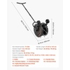 image:imageVEVOR Rolling Lawn Core Aerator 166 in Coring Aerator Roller with AntiClog Tines Heavy Duty amp RustResistant Yard Grass Pulling Plugs Manual Aeration Tool for Compacted Garden Soil Loosening