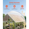 image:imageVEVOR Roof Panels 12Pcs Polycarbonate Roofing Panels Double Layer High Impact Corrugated Plastic Greenhouse Replacement Cover Waterproof for Gazebos Chicken Coops Home Garden 5 x 2 x 024