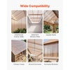 image:imageVEVOR Roof Panels 12Pcs Polycarbonate Roofing Panels Double Layer High Impact Corrugated Plastic Greenhouse Replacement Cover Waterproof for Gazebos Chicken Coops Home Garden 5 x 2 x 024
