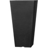 image:imageVEVOR Set of 2 Tall Outdoor Planters 21 H Round Large Planters for Front Porch and Patio Stone Finish Flower Tree Plant PotsBlack