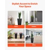 image:imageVEVOR Set of 2 Tall Outdoor Planters 21 H Round Large Planters for Front Porch and Patio Stone Finish Flower Tree Plant PotsBlack