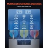 image:imageVEVOR Slushie Machine 12L317Gal x 4 Tank Commercial Slushy Maker Frozen Drink Maker with SelfCleaning Margarita Machine for Restaurants Bars Party for Slushie Margaritas Milkshake amp More36L