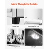 image:imageVEVOR Slushie Machine 12L317Gal x 4 Tank Commercial Slushy Maker Frozen Drink Maker with SelfCleaning Margarita Machine for Restaurants Bars Party for Slushie Margaritas Milkshake amp More24L