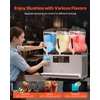 image:imageVEVOR Slushie Machine 12L317Gal x 4 Tank Commercial Slushy Maker Frozen Drink Maker with SelfCleaning Margarita Machine for Restaurants Bars Party for Slushie Margaritas Milkshake amp More36L