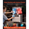 image:imageVEVOR Slushie Machine 12L317Gal x 4 Tank Commercial Slushy Maker Frozen Drink Maker with SelfCleaning Margarita Machine for Restaurants Bars Party for Slushie Margaritas Milkshake amp More24L