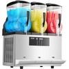 image:imageVEVOR Slushie Machine 12L317Gal x 4 Tank Commercial Slushy Maker Frozen Drink Maker with SelfCleaning Margarita Machine for Restaurants Bars Party for Slushie Margaritas Milkshake amp More36L