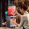 image:imageVEVOR Slushie Machine 12L317Gal x 4 Tank Commercial Slushy Maker Frozen Drink Maker with SelfCleaning Margarita Machine for Restaurants Bars Party for Slushie Margaritas Milkshake amp More12L