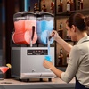 image:imageVEVOR Slushie Machine 12L317Gal x 4 Tank Commercial Slushy Maker Frozen Drink Maker with SelfCleaning Margarita Machine for Restaurants Bars Party for Slushie Margaritas Milkshake amp More24L