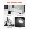 image:imageVEVOR Slushie Machine 12L317Gal x 4 Tank Commercial Slushy Maker Frozen Drink Maker with SelfCleaning Margarita Machine for Restaurants Bars Party for Slushie Margaritas Milkshake amp More36L