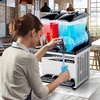 image:imageVEVOR Slushie Machine 15L Single Tank Commercial Margarita Machine 60 Cups Stainless Steel Margarita Smoothie Frozen Drink Machine Slushy Machine for Home Party Restaurants Cafe Bars15Lx2