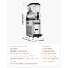 image:imageVEVOR Slushie Machine 15L Single Tank Commercial Margarita Machine 60 Cups Stainless Steel Margarita Smoothie Frozen Drink Machine Slushy Machine for Home Party Restaurants Cafe Bars15 L1