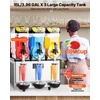 image:imageVEVOR Slushie Machine 15L Single Tank Commercial Margarita Machine 60 Cups Stainless Steel Margarita Smoothie Frozen Drink Machine Slushy Machine for Home Party Restaurants Cafe Bars15Lx3