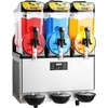 image:imageVEVOR Slushie Machine 15L Single Tank Commercial Margarita Machine 60 Cups Stainless Steel Margarita Smoothie Frozen Drink Machine Slushy Machine for Home Party Restaurants Cafe Bars15Lx3
