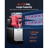 image:imageVEVOR Slushie Machine 3L100oz x 2 Tank Slushy Machine for Home No Ice Needed Frozen Drink Maker Margarita Maker with SelfCleaning for Frozen Margaritas Frapps Milkshake amp MoreBlack