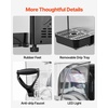 image:imageVEVOR Slushie Machine 3L100oz x 2 Tank Slushy Machine for Home No Ice Needed Frozen Drink Maker Margarita Maker with SelfCleaning for Frozen Margaritas Frapps Milkshake amp MoreBlack