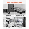image:imageVEVOR Slushie Machine 3L100oz x 2 Tank Slushy Machine for Home No Ice Needed Frozen Drink Maker Margarita Maker with SelfCleaning for Frozen Margaritas Frapps Milkshake amp MoreBlack