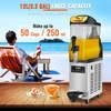 image:imageVEVOR Slushie Machine 3L100oz x 2 Tank Slushy Machine for Home No Ice Needed Frozen Drink Maker Margarita Maker with SelfCleaning for Frozen Margaritas Frapps Milkshake amp MoreSilver