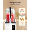 image:imageVEVOR Slushie Machine 3L100oz x 2 Tank Slushy Machine for Home No Ice Needed Frozen Drink Maker Margarita Maker with SelfCleaning for Frozen Margaritas Frapps Milkshake amp MoreStainless steel color  beige