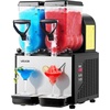 image:imageVEVOR Slushie Machine 3L100oz x 2 Tank Slushy Machine for Home No Ice Needed Frozen Drink Maker Margarita Maker with SelfCleaning for Frozen Margaritas Frapps Milkshake amp MoreBlack