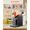 image:imageVEVOR Slushie Machine 4L135oz x 2 Tank Slushy Machine for Home No Ice Needed Frozen Drink Maker Margarita Maker with SelfCleaning for Frozen Margaritas Frapps Milkshake amp More2L