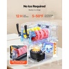 image:imageVEVOR Slushie Machine 4L135oz x 2 Tank Slushy Machine for Home No Ice Needed Frozen Drink Maker Margarita Maker with SelfCleaning for Frozen Margaritas Frapps Milkshake amp More4Lx2