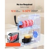 image:imageVEVOR Slushie Machine 4L135oz x 2 Tank Slushy Machine for Home No Ice Needed Frozen Drink Maker Margarita Maker with SelfCleaning for Frozen Margaritas Frapps Milkshake amp More4L