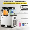 image:imageVEVOR Slushie Machine Slushy Machine 6L16 Gal 25 Cups SingleBowl 300W Frozen Drink maker Stainless Steel Margarita Smoothie Machine Slushie Machine for Cafes Restaurants Bars Home Use6LX2