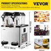 image:imageVEVOR Slushie Machine Slushy Machine 6L16 Gal 25 Cups SingleBowl 300W Frozen Drink maker Stainless Steel Margarita Smoothie Machine Slushie Machine for Cafes Restaurants Bars Home Use6LX2
