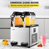 image:imageVEVOR Slushie Machine Slushy Machine 6L16 Gal 25 Cups SingleBowl 300W Frozen Drink maker Stainless Steel Margarita Smoothie Machine Slushie Machine for Cafes Restaurants Bars Home Use6LX2
