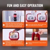 image:imageVEVOR Slushie Machine for Home 32oz Tank Homeuse Margarita Machine Smoothie Frozen Drink Maker with Foodgrade Materials Slushy Machine for Home DIY Kids Parties Red32 fl oz 09 L