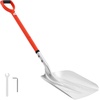 image:imageVEVOR Snow Shovel for Driveway 14 in Wide Aluminum Alloy Snow Shovel with DShaped Handles Large Capacity Snowplow Shovels Lightweight Snows Removal Tool for Garden Car Camping