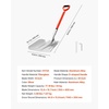 image:imageVEVOR Snow Shovel for Driveway 14 in Wide Aluminum Alloy Snow Shovel with DShaped Handles Large Capacity Snowplow Shovels Lightweight Snows Removal Tool for Garden Car Camping