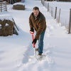 image:imageVEVOR Snow Shovel for Driveway 14 in Wide Aluminum Alloy Snow Shovel with DShaped Handles Large Capacity Snowplow Shovels Lightweight Snows Removal Tool for Garden Car Camping