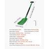 image:imageVEVOR Snow Shovel for Driveway 16 in Wide Aluminum Alloy Snow Shovel Non Slip Grip Large Capacity Snowplow Shovels Detachable amp Lightweight Snows Removal Tool for Garden Car Camping Outdoors85 inch