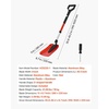 image:imageVEVOR Snow Shovel for Driveway 16 in Wide Aluminum Alloy Snow Shovel Non Slip Grip Large Capacity Snowplow Shovels Detachable amp Lightweight Snows Removal Tool for Garden Car Camping Outdoors9 inch