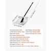 image:imageVEVOR Snow Shovel for Driveway 16 in Wide Aluminum Alloy Snow Shovel Non Slip Grip Large Capacity Snowplow Shovels Detachable amp Lightweight Snows Removal Tool for Garden Car Camping Outdoors16 inch