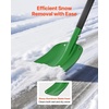 image:imageVEVOR Snow Shovel for Driveway 16 in Wide Aluminum Alloy Snow Shovel Non Slip Grip Large Capacity Snowplow Shovels Detachable amp Lightweight Snows Removal Tool for Garden Car Camping Outdoors85 inch