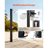 image:imageVEVOR Solar Shower 92 Gal 64FT Showerhead Height Outdoor Shower Black with Handheld amp Foot Faucet Hot amp Cold Water Adjustment Freestanding for Backyard Poolside Beach Pool