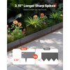 image:imageVEVOR Steel Landscape Edging 5 Packs 39 x 4 in RustResistant Metal Landscape Edging Bendable Garden Edging Border Heavy Duty Lawn Edging EasytoInstall Flower Bed Yard Pathway Divider Brown39 L x 5 H
