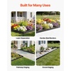 image:imageVEVOR Steel Landscape Edging 5 Packs 39 x 4 in RustResistant Metal Landscape Edging Bendable Garden Edging Border Heavy Duty Lawn Edging EasytoInstall Flower Bed Yard Pathway Divider Brown40 L x 45 H 225in