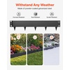 image:imageVEVOR Steel Landscape Edging 5 Packs 39 x 4 in RustResistant Metal Landscape Edging Bendable Garden Edging Border Heavy Duty Lawn Edging EasytoInstall Flower Bed Yard Pathway Divider Brown40 L x 815 H 5315in